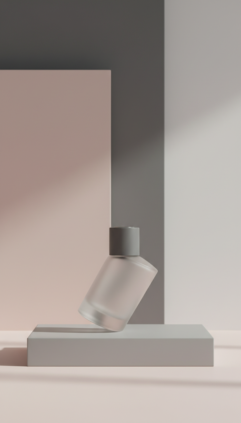 Home fragrance diffuser with black reeds