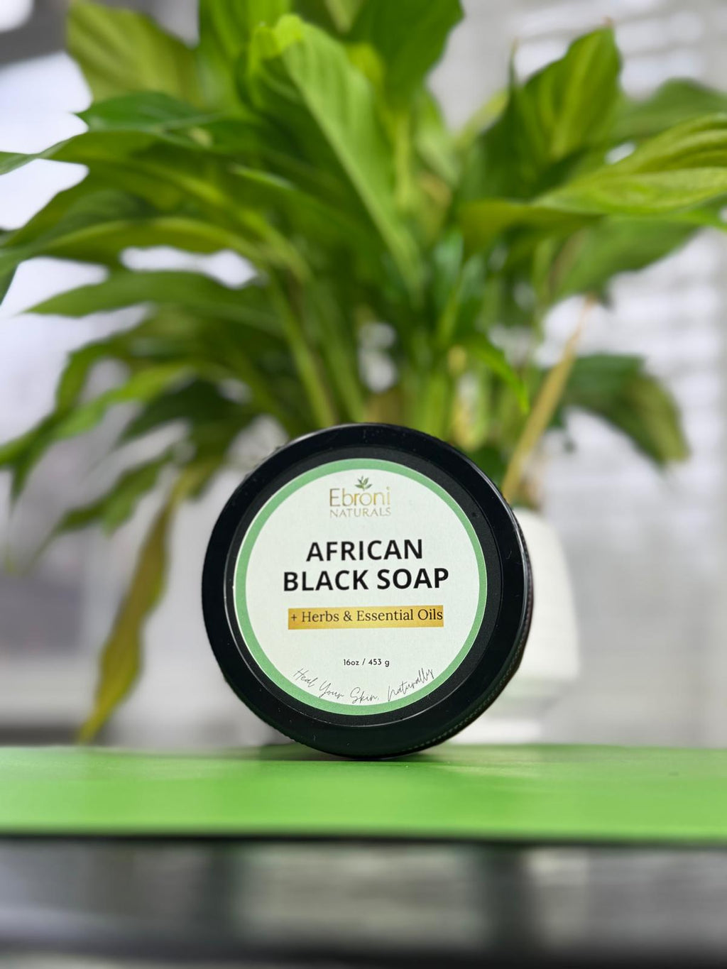 African Black Soap + Herbs & Essential Oils