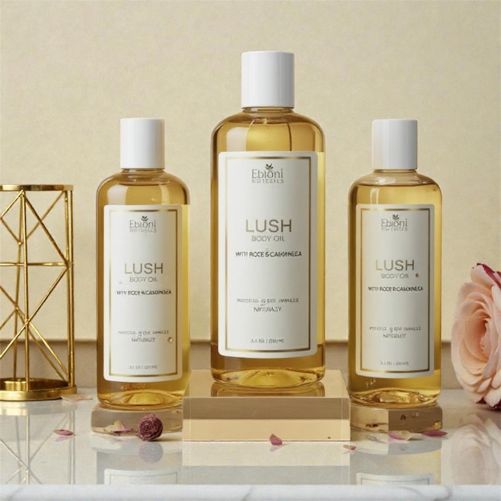 Lush Body Oil with Rose & Calendula